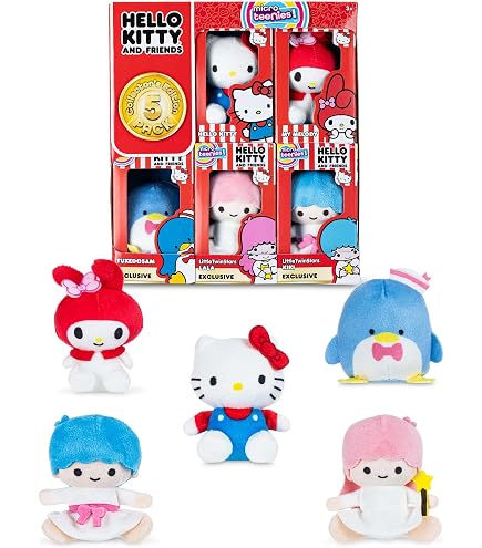 Amazon.com: Micro Teenies Hello Kitty and Friends 6 Pack